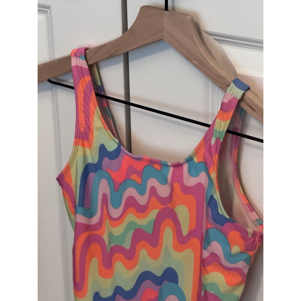 Cat & Jack Brand, Girl’s (XL, Sz 14) Swimsuit, Kids Multicolor Swimwear/Clothing - Picture 3 of 11